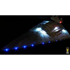 WBS樂光創意 75252 UCS 帝國滅星者 星際大戰 專用燈組, 1個, 僅燈組包(不含電源)