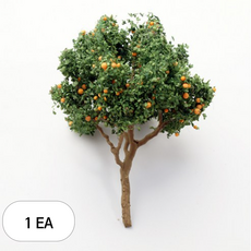 포레스 건축모형재료 디오라마 베이스 모형과일나무, 1세트, 오렌지