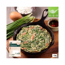 간편식 사옹원 아르미부추전 130g 10개입 1.3kg 냉동 추석명절 제사상모듬전