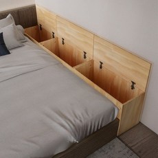 침대 옆 틈새 수납장 원목 서랍장 침실 공간활용 수납장 서랍장 거실 침실 공간활용, 1개, 50x30x40 단문 무도장 셀프 조립