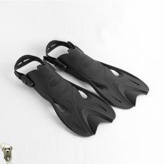 서이 스노클링 오리발 블랙 235-255mm 바캉스