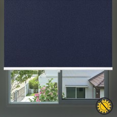 윈샵 줄없는 무코드 반자동 양면암막 롤스크린 h_215