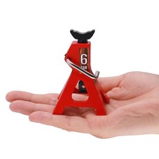 차량용 리프트 유압 자키 작키 장난감 RC 오프로드 자동차 스케일 금속 시뮬레이션 높이 잭 스탠드 수리 도, 1개