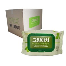 그린터치 100매 캡형 20팩 한박스, 20박스