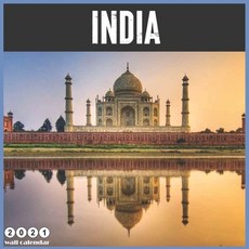 India 2021 Wall Calendar: Official India Travel Calendar 2021 18 Months Paperback, Independently Published