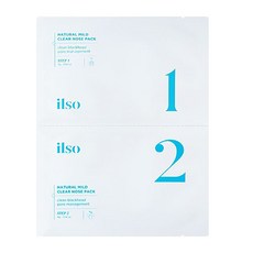 ilso NATURAL MILD CLEAR NOSE PACK 鼻貼