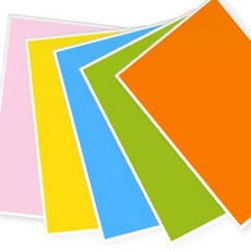 대원 칼라 우드락 5장 세트 29x44cm 컬러 원색 파스텔 폼보드, 파스텔(5장)
