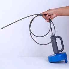 家庭管道疏通工具 手動軟管 馬桶刷通便器 下水頭髮鋼絲, N/A