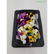 비올라 30송이 식용꽃 먹는꽃, 1세트