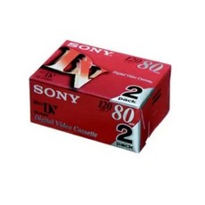 소니 (SONY) 미니 DV 카세트 80 분 IC 메모리 없음 2 개 세트 2DVM80R3
