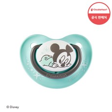 더블하트 디즈니 펀프렌즈 쪽쪽이 노리개 젖꼭지, 2개, 미키, L/6개월~