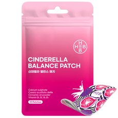 HEB 햅 신데렐라 밸런스 패치 붙이는 바프필수템 독일더마인증 파티준비 끝, 1개, 10개입
