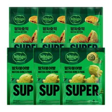 비비고 말차붕어빵 240G 3개 + 비비고 말차호떡 210G 3개