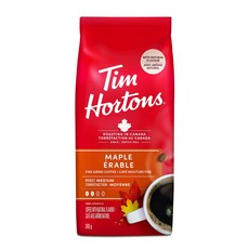 캐나다 국민커피 팀홀튼 Canada Favorite Coffee Tim Hortons Collection, 6.팀홀튼 메이플 미디엄(미세분쇄) 300g x 2개, 1개, 300g