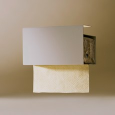 마마포레스트 키친타올 걸이 마그넷 홀더, 1개, 내추럴 그레이