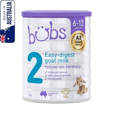 호주 버브스 유아용 산양분유 2단계 6개월~1년 Bubs Goat Follow On Formula Stage 2, 800g, 1개