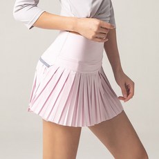 運動短裙 網球裙女防走光戶外裙褲速乾透氣個性百褶跑步健身運動羽毛球短褲