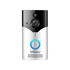 Srihome SH054 5인치 화면 4MP 1440p 무선 WIFI 초인종 120도 광각 비디오 도어 폰 비주얼 도어 뷰어 카메라, no screen