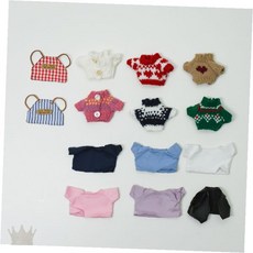 미니 인형 의상 상의 티셔츠 니트 옷 꾸미기 재료 소품 악세서리 취미 공예, 1개, 12.네이비티