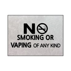 DOMINO STORY NO SMOKING AREA 금연 스티커 new 금연구역 영문버전, 45개