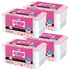 farcent 花仙子 克潮靈 環保除濕桶 玫瑰香, 350g, 4個