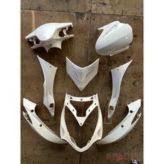 EG部品 雷霆 Racing 機車車殼 (烤漆部份 白色) 含發票, 1個