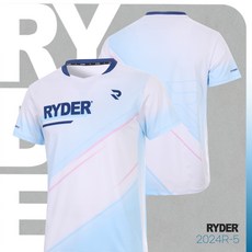 라이더 아울렛 2024R-5 경기복 반팔티 배드민턴 탁구 스쿼시 스포츠의류