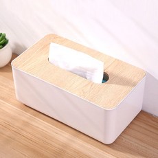 각티슈 휴지 케이스 우드 각휴지 사각형 티슈커버, 사각휴지케이스, 1개
