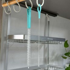 빨대솔 2종세트 굵은빨대브러쉬 텀블러 두꺼운빨대세척