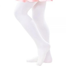 149983 Danswan 1팩 여아용 학생 발레 댄스 타이즈 발 울트라 소프트 레깅스 스타킹 스포츠 (화이트 만 11-14세 ) 1쌍 - 화이트 (발) {_tok23}