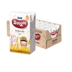 매일유업 요미요미 안심아이차 보리, 125ml, 25개