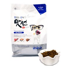 맛선 양고기 연어 습식사료 중소형견용 작은알갱이, 양+쌀, 1.2kg, 1개