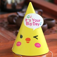 고깔모자 삐약이 캐릭터 파티모자 yss+93169Lb