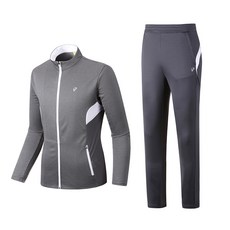 PALMSPRINGS 男式 Easy Track 套裝上裝和下裝灰色 (PA18TRPMJPT01) 運動