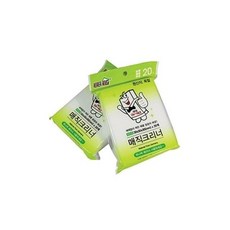 F_ 1커팅스폰지청소블럭 20P_청소솔_세척솔_유리닦이_유리창닦이_클리너, 1개