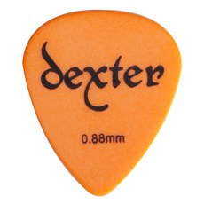 Dexter STANDARD 일렉기타 물방울 일렉기타피크 0.88mm, 1개