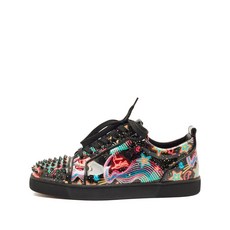 크리스찬 루부탱 중고 루이스 주니어 레이스업 스니커즈