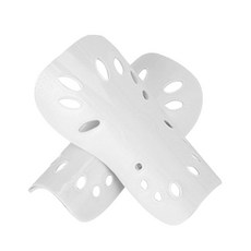 축구 보호대 다리 정강이 부상방지 S사이즈 작은, 화이트, 1개