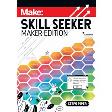 (영문도서) Skill Seeker: Maker Edition: A Practical Way to Track Your Growth and Level Up... Paperback, Make Community, LLC, English, 9781680458572