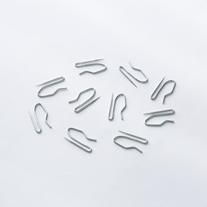 윈도우드레스 커튼핀, 실버, 10개