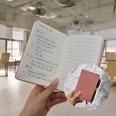 다이어리 A6 노트 핑크 여행노트 포켓노트