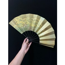 花扇子 摺扇 飾舞扇, 如圖所示, 1個