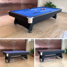 당구대 4in1 탁구대 책상 멀티 펜션 포켓볼 가정용 사무실 스포츠 파티룸, 2.4m 3-in-1 당구/탁구/테이블, 1개