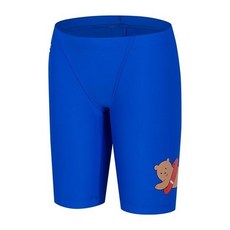 백화점상품 아레나 남성수영복 범블베어 남아동 4부 로얄블루 귀여운 캐릭터