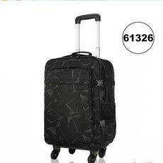 바퀴달린 가방 수납 초경량 롤링가방 검은색 책가방 레드 비지니스 20인치, 1개, N. 대기 블랙 2