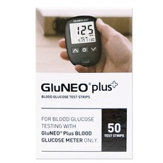 오상헬스케어 글루네오 플러스 혈당시험지, 1개, 50개입