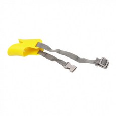 산책용 강아지 오리모양 입마개 옐로우 S, 1개, 1ml