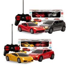 RC 컬렉션 세트 SUV 스포츠카 무선조종 레이싱 배틀 (Araium)