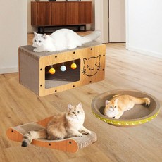 고양이 스크래쳐 반려묘 스트레스해소 발톱관리판지 dhy660TF, BM-264 고양이 L