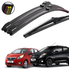 쉽딱 트리플 전면 후방 와이퍼 3P 세트, 스파크/마티즈크리에이티브(09~15)